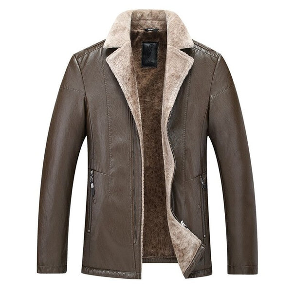 10XL 8XL Winter men genuine leather coats pigskin pilot jacket faux lamb wool motorcycle jackets manteau homme veste cuir homme