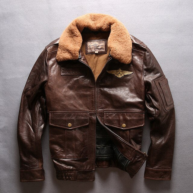 Elephant Leather Jacket, K12917 1010031572